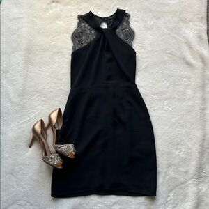 19 Cooper black mini dress
